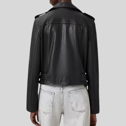 Naivya Genuine Leather Jacket For Women